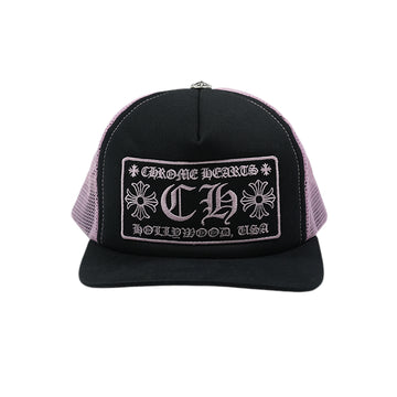 TRUCKER CAP トラッカーキャップ CHパッチクロスボール付メッシュキャップ