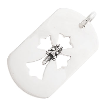 ラージカットアウトクロスダガー ドッグタグ LG CO CROSS DAGGER DOG TAG 【シルバーネックレストップ ペンダント】