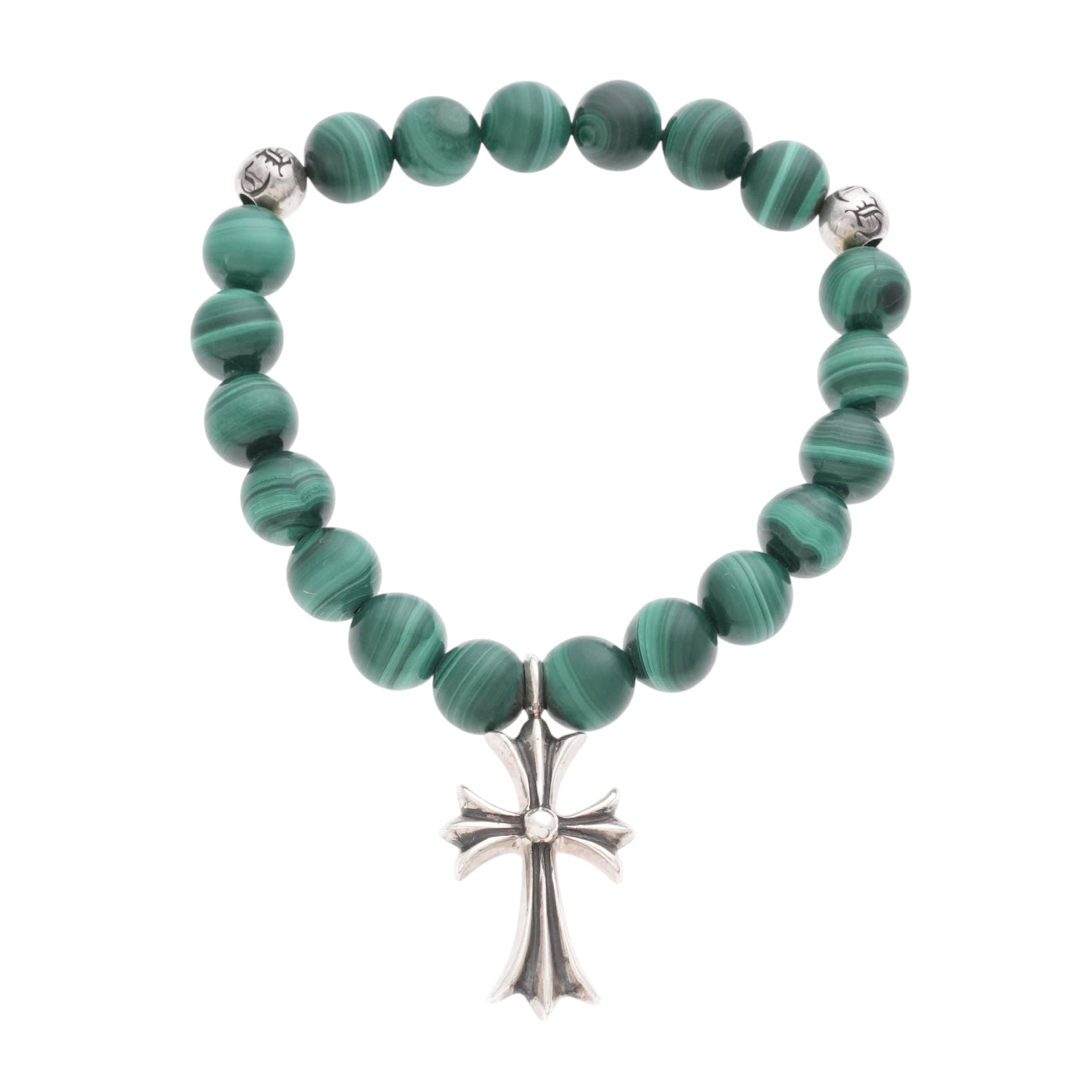 タイニーファットクロス ビーズブレスレット TINY FAT CROSS BEAD【シルバーブレスレット】