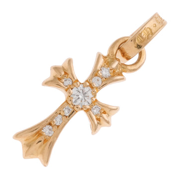 22K ベイビーファット PAVE DIA CRS BBYFAT 【ゴールドネックレストップ チャーム パヴェ ダイヤモンド】