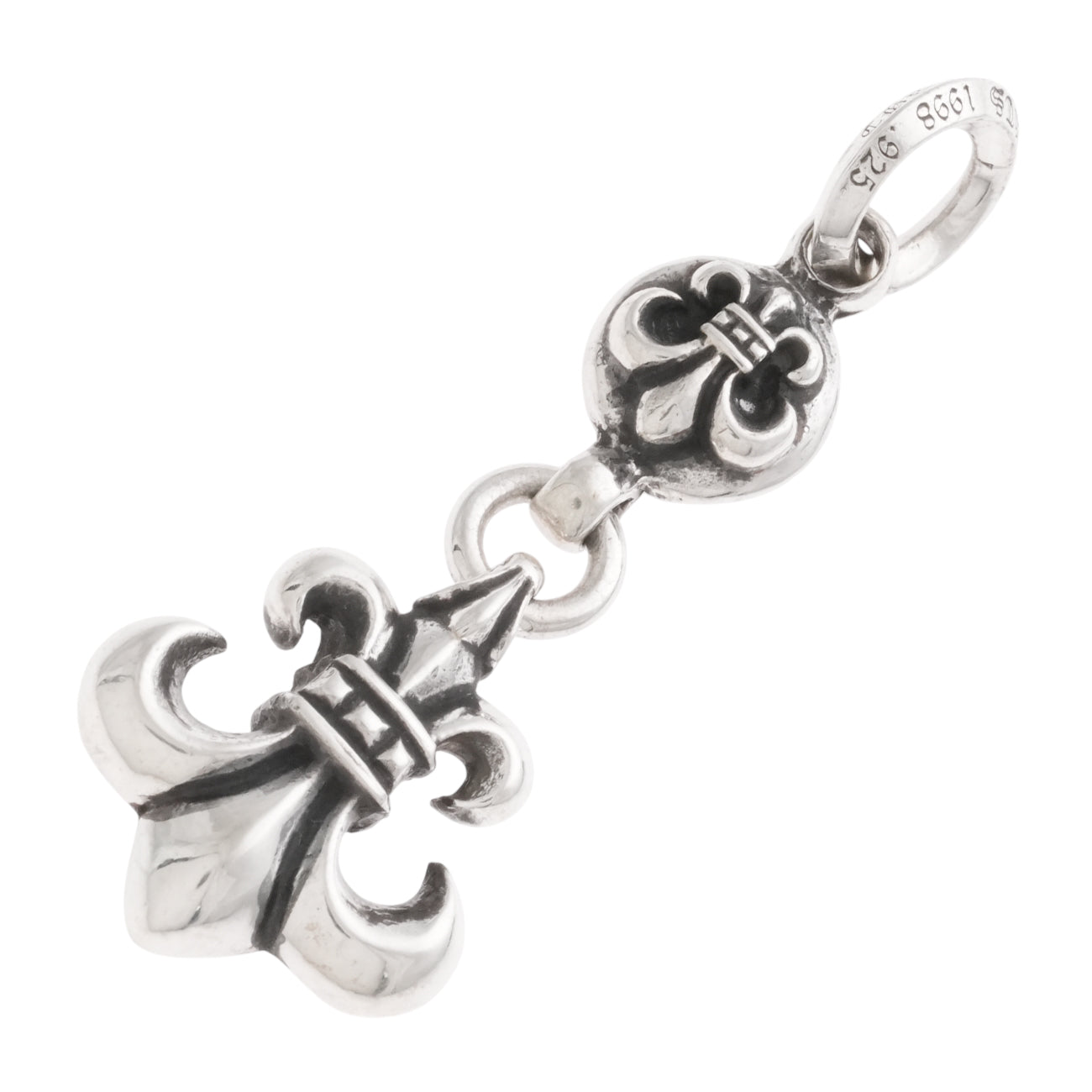 Chrome Hearts シルバー CHROME HEARTS/クロムハーツ】 ネックレス 3トリンケッツ ボール