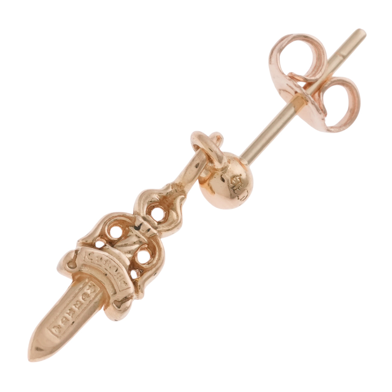 22Kドロップスタックダガーゴールドピアス ARRING DROP STACK DAGGER