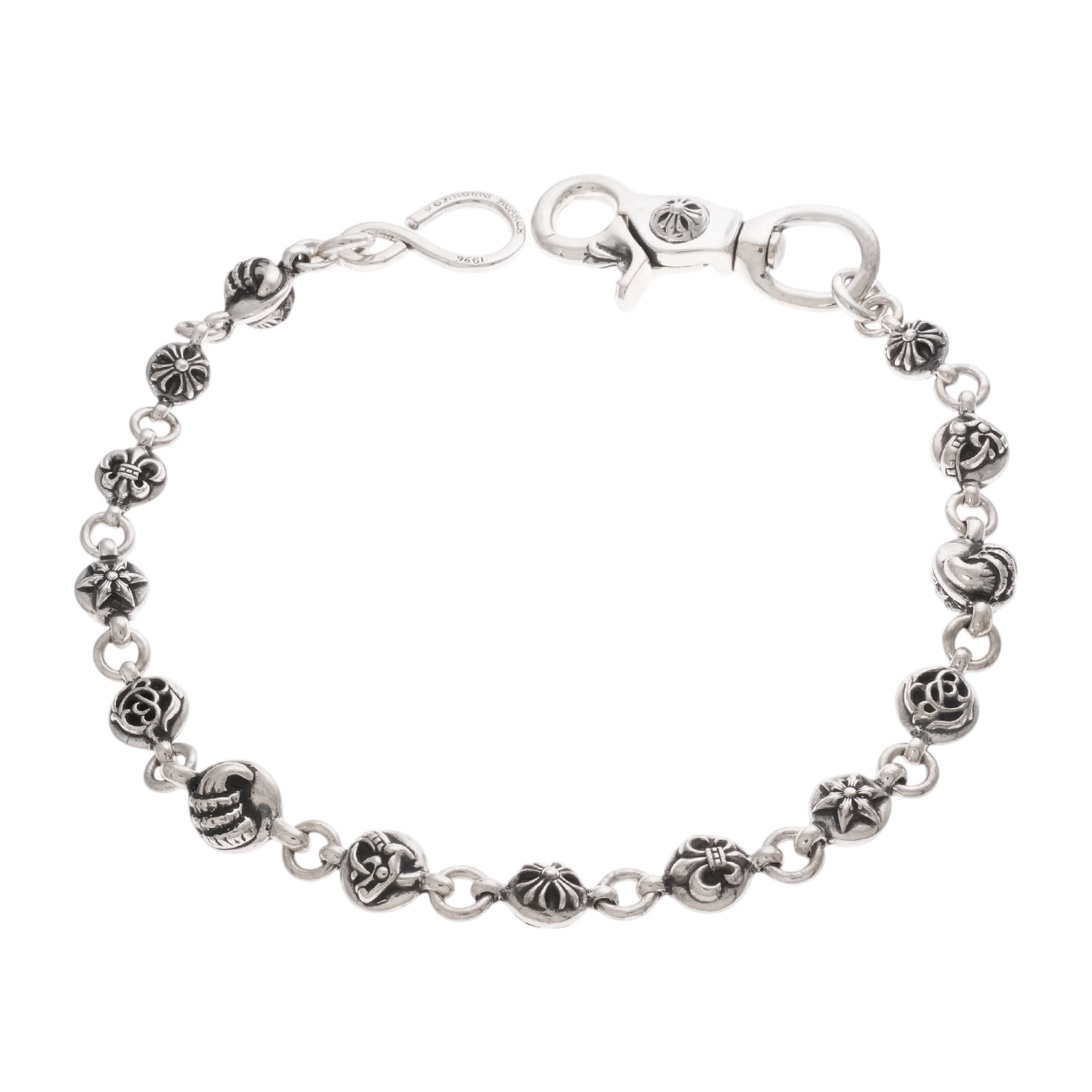 1クリップ No2 マルチボールチェーン ロング 1CLIP No2 MULTIBALL CHAIN LONG 【シルバーウォレットチェーン】