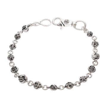 1クリップ No2 マルチボールチェーン ロング 1CLIP No2 MULTIBALL CHAIN LONG 【シルバーウォレットチェーン】