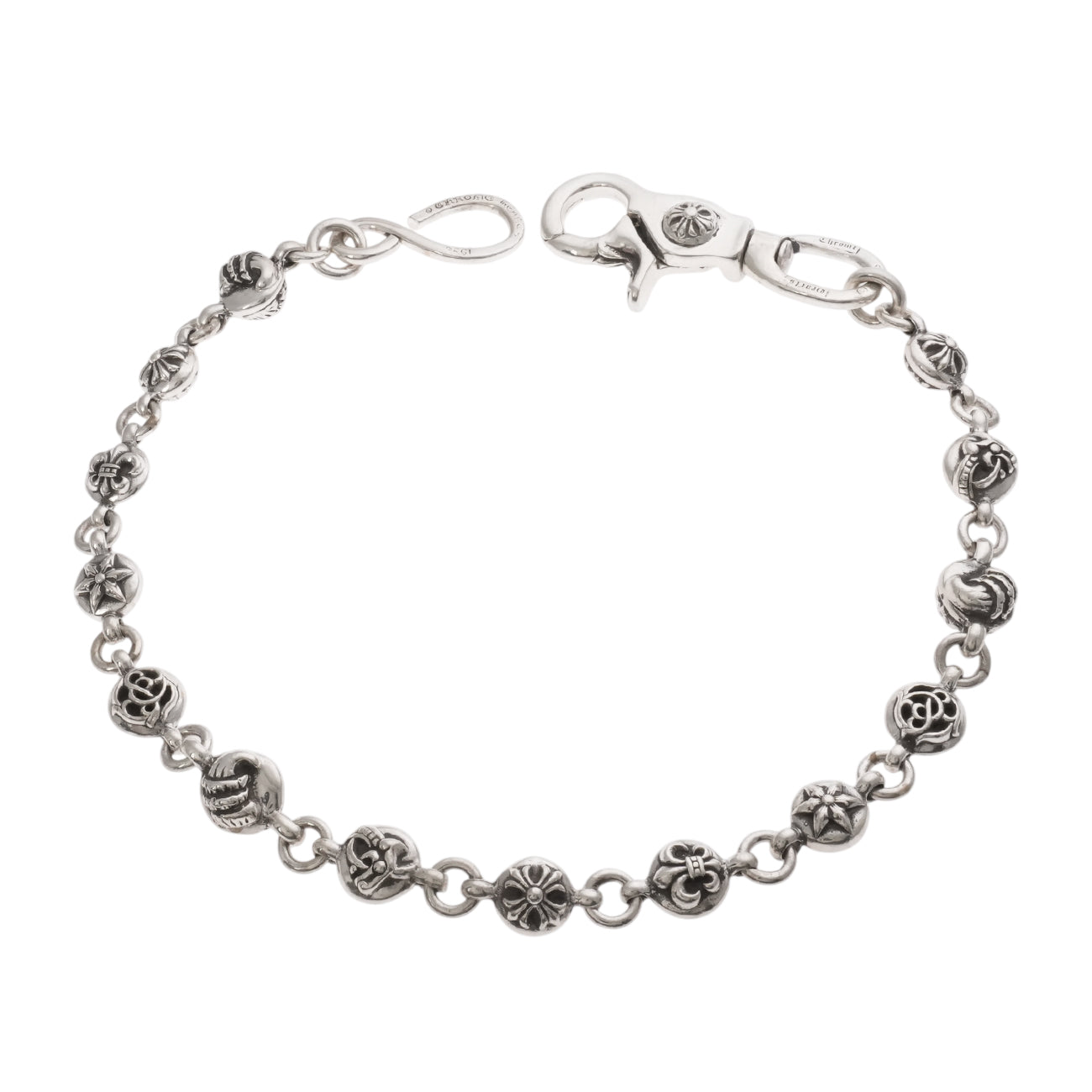 1クリップ No2 マルチボールチェーン ショート 1CLIP No2 MULTIBALL CHAIN SHORT 【シルバーウォレットチェーン】