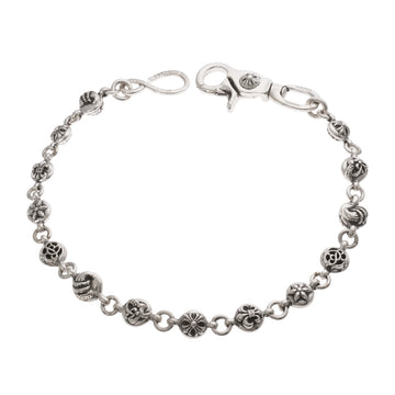 1クリップ No2 マルチボールチェーン ショート 1CLIP No2 MULTIBALL CHAIN SHORT 【シルバーウォレットチェーン】