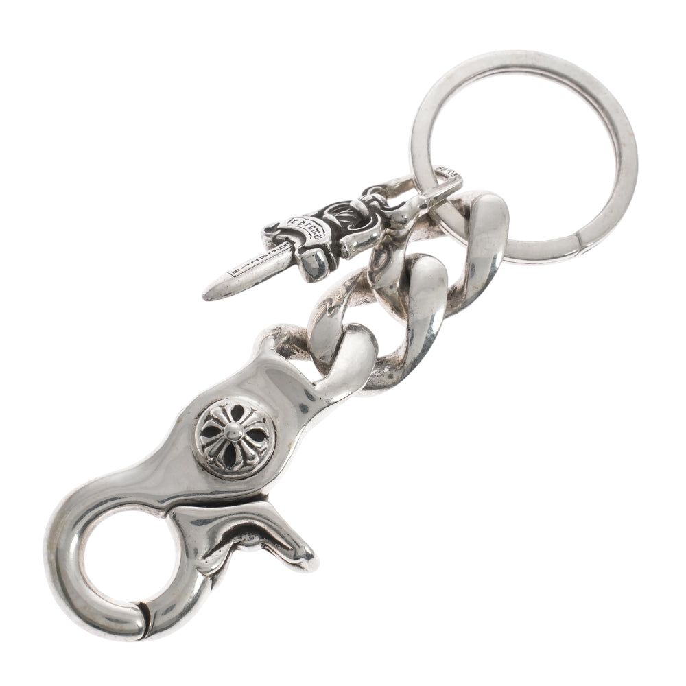 クリップキーチェーン クラシックショート CLIP KEY CHAIN CLASSIC SHORT 【シルバーキーチェーン】