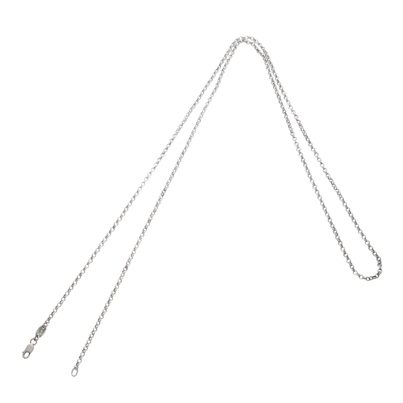 ロールチェーン 30インチ R30 NECK CHAIN 【シルバーネックレス チェーン】