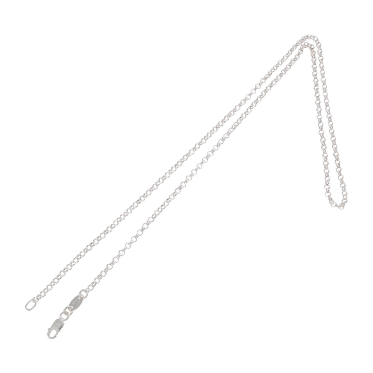 ロールチェーン 18インチ R18 NECK CHAIN 【シルバーネックレス チェーン】 インボイス付き