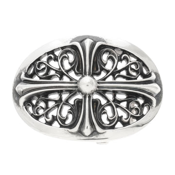 クラシックオーバルクロスバックル BUCKLE CLASSIC OVAL CROSS 1.5 【シルバーバックル ベルト】