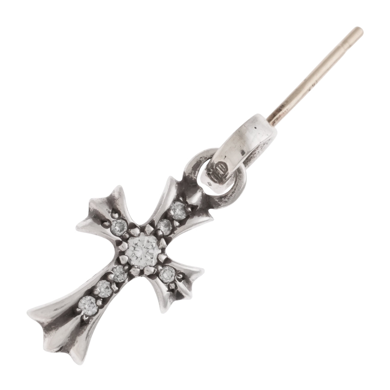 ベイビーファットドロップ PAVE DIA CRS BBYFAT DROP 【シルバーピアス パヴェダイヤモンド】