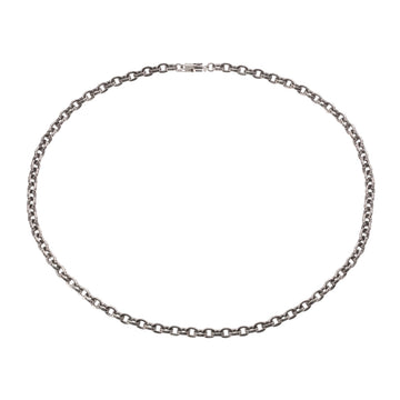 ペーパーチェーン 18インチ P18 PAPER CHAIN 【シルバーネックレス チェーン】