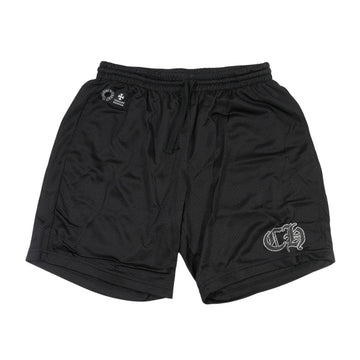 MESH WARM UP JERSEY CHプリント 【メッシュハーフパンツ】【ブラック】 SIZE:XL