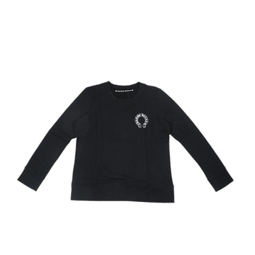 アーチロゴバックプリント 【スウェット】【ブラック】 SIZE:L ※シミ/襟伸び