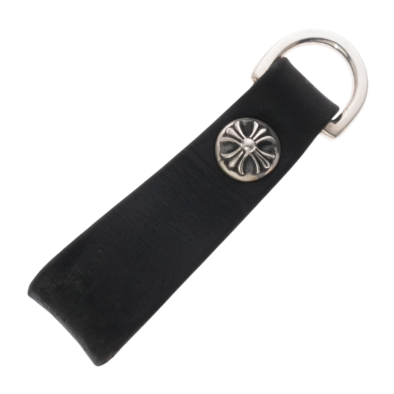 ベルトループクロスボール BELT LOOP CROSS BALL 【シルバー レザーベルトループ】