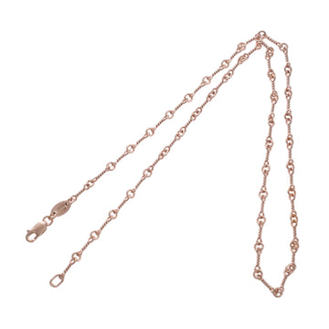 22K ツイストチェーン 16インチ T16 NECK CHAIN 【ゴールドネックレス チェーン】