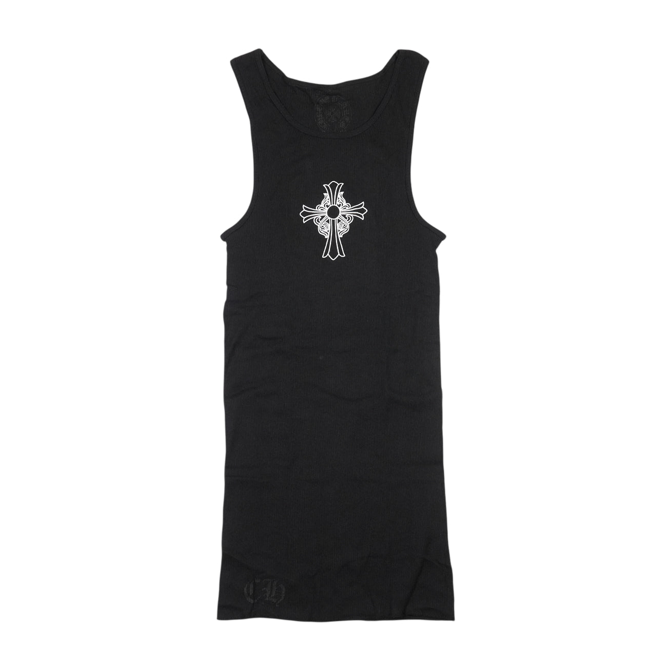 フェアリークロスフロントプリント 【タンクトップ】【ブラック】 SIZE:S