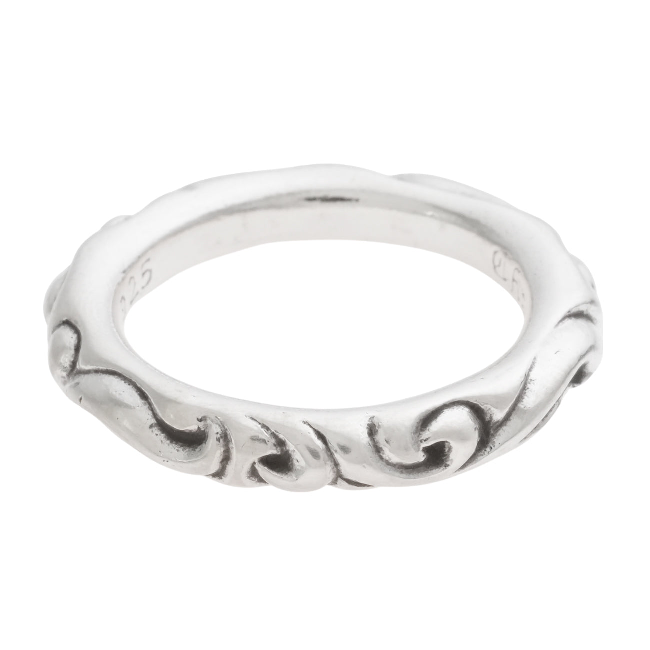 スクロールバンド SCROLL BAND【シルバーリング】 23号