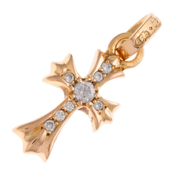 22K ベイビーファット PAVE DIA CRS BBYFAT 【ゴールドネックレストップ チャーム パヴェ ダイヤモンド】