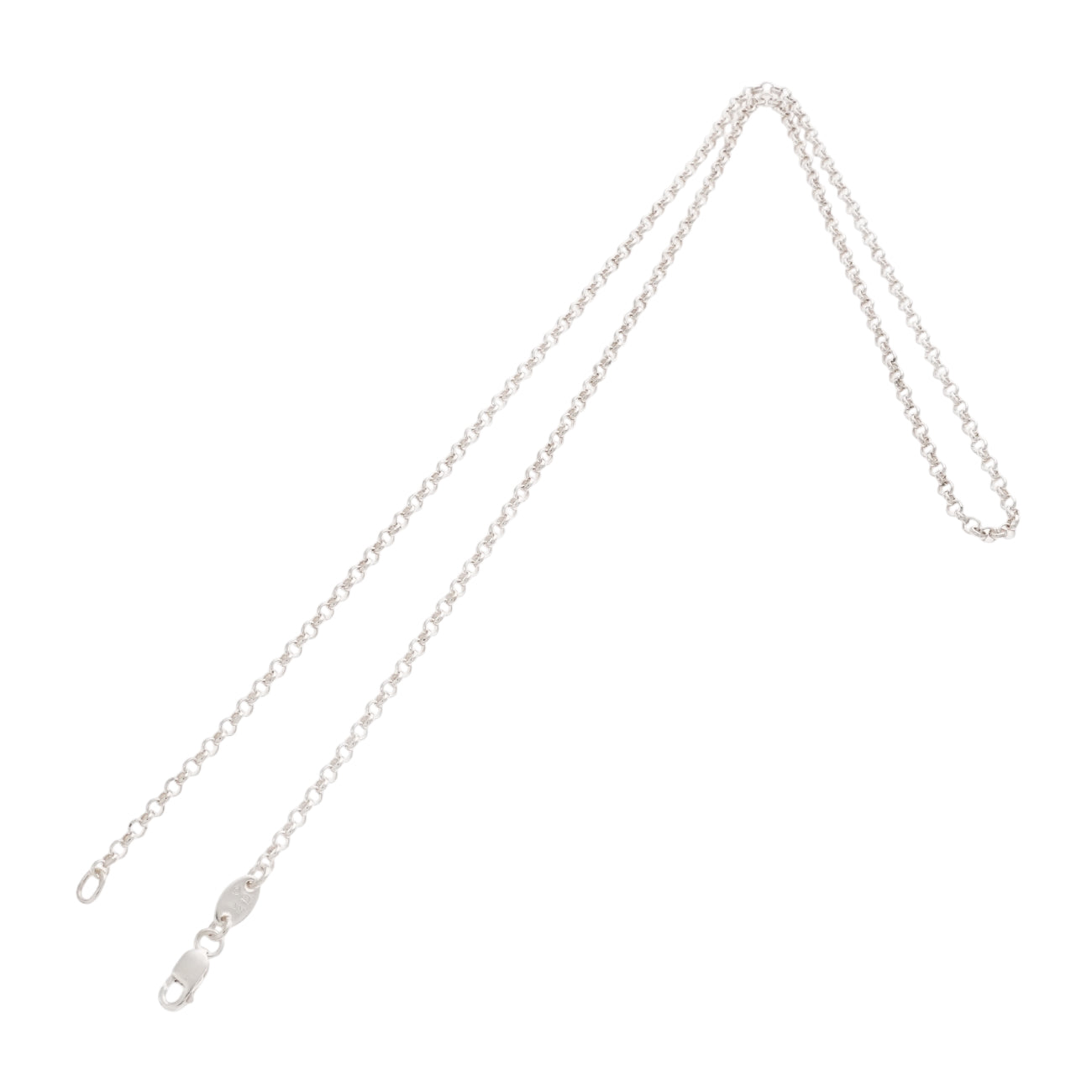 ロールチェーン 20インチ R20 NECK CHAIN 【シルバーネックレス チェーン】