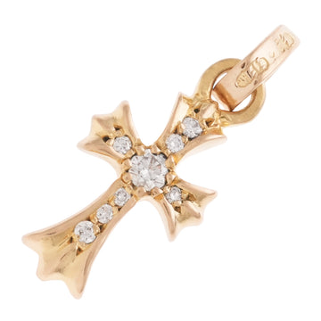 22K ベイビーファット PAVE DIA CRS BBYFAT 【ゴールドネックレストップ チャーム パヴェ ダイヤモンド】