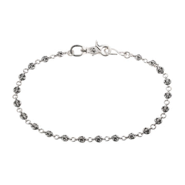 1クリップ No2BSフレアボールチェーン ロング 1CLIP No2 BS FLUER BALL CHAIN LONG 【シルバーウォレットチェーン】