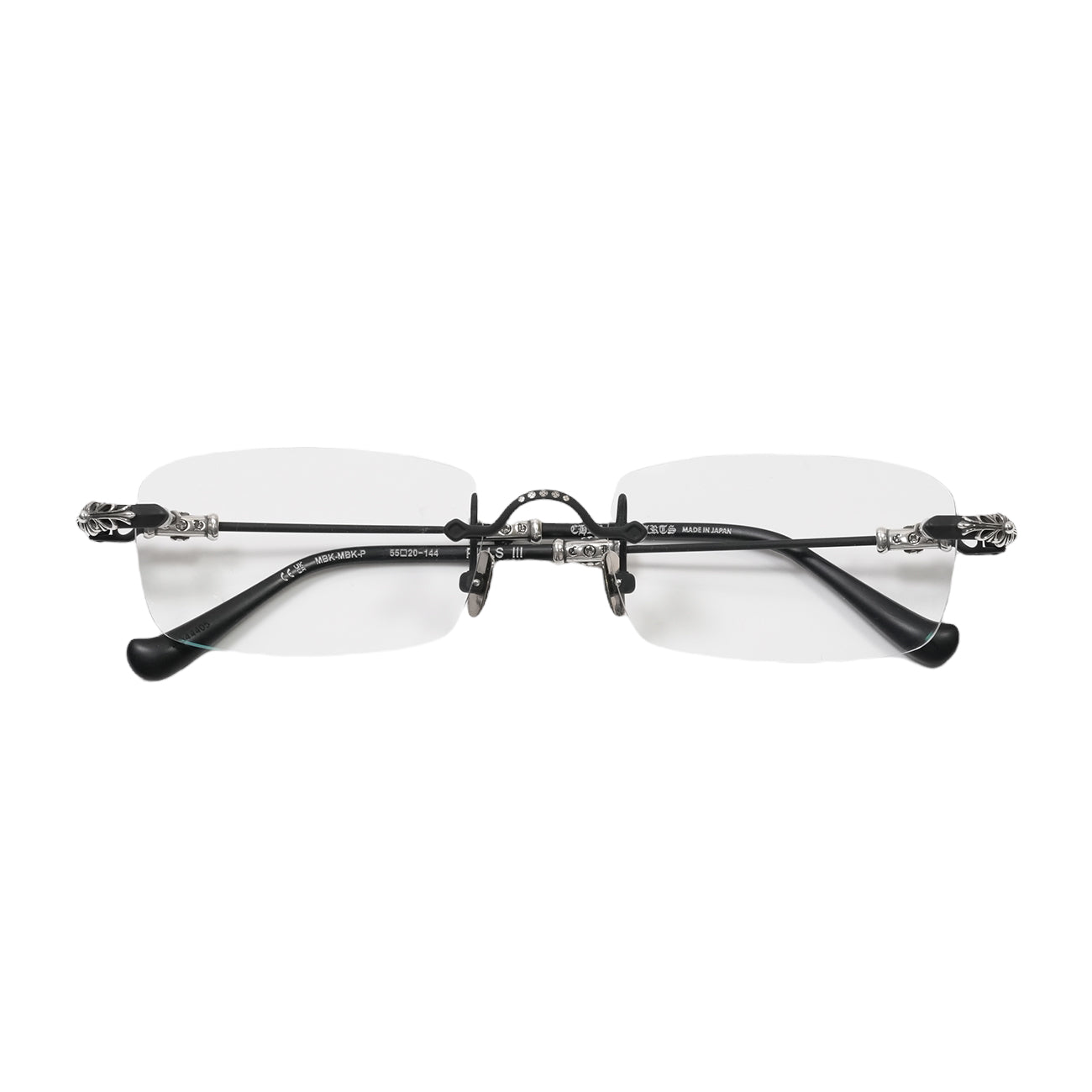 PILLS Ⅲ フローラルテンプルリムレスアイウェア【メガネ アイウェア】付属品付き