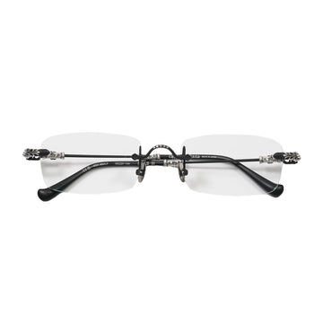 PILLS Ⅲ フローラルテンプルリムレスアイウェア【メガネ アイウェア】付属品付き