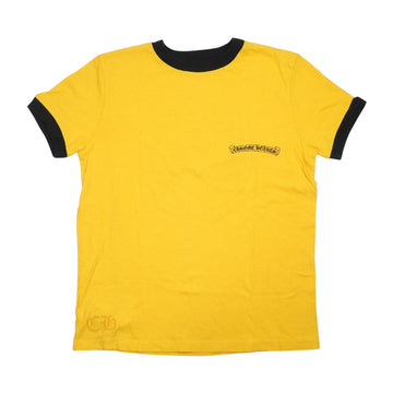 新品ホースシューバックプリント ROLLER SKATE 【Tシャツ】【イエロー】 SIZE:M