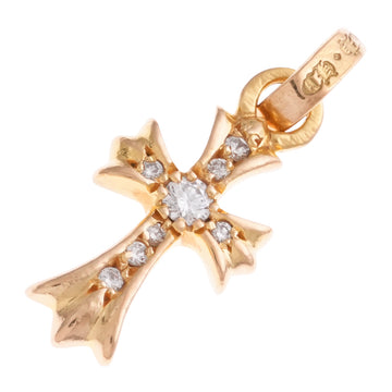 22K ベイビーファット PAVE DIA CRS BBYFAT 【ゴールドネックレストップ チャーム パヴェ ダイヤモンド】