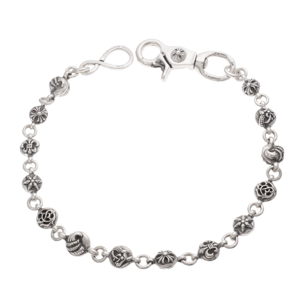 1クリップ No2 マルチボールチェーン ショート 1CLIP No2 MULTIBALL CHAIN SHORT 【シルバーウォレットチェーン】