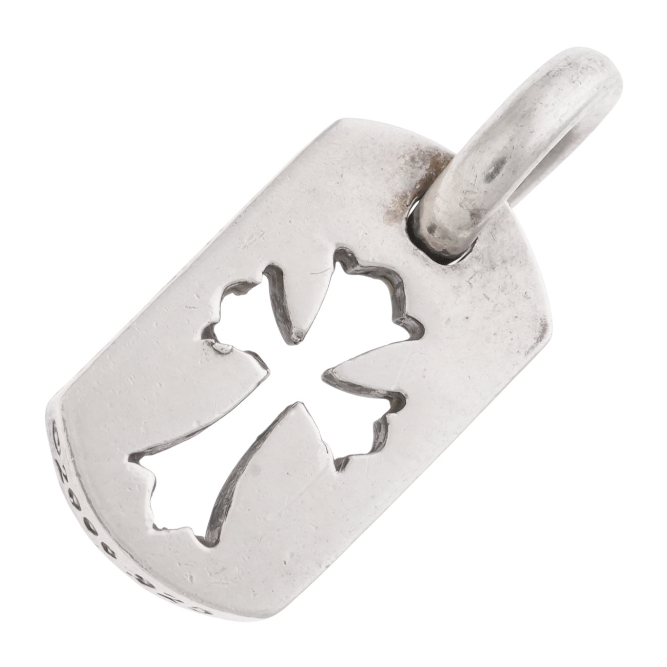 タイニーカットアウトクロス ドッグタグ TINY CO CROSS DOG TAG 【シルバーネックレストップ チャーム】