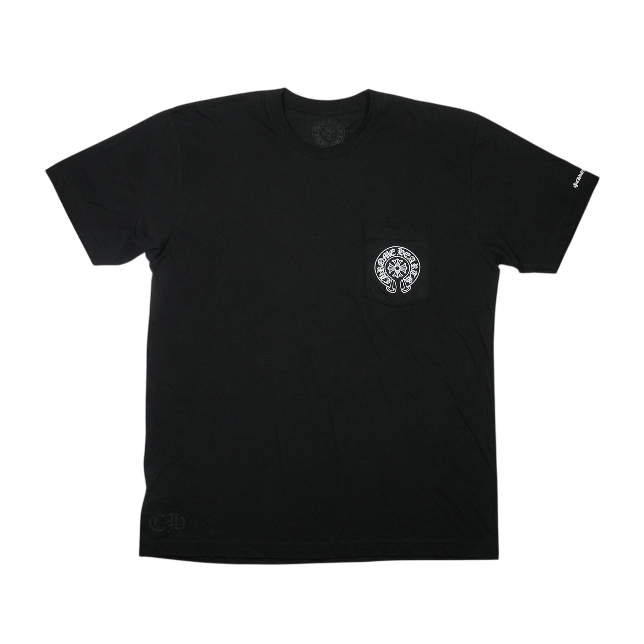 ホースシューバックプリント 【Tシャツ】【ブラック】 SIZE:XL