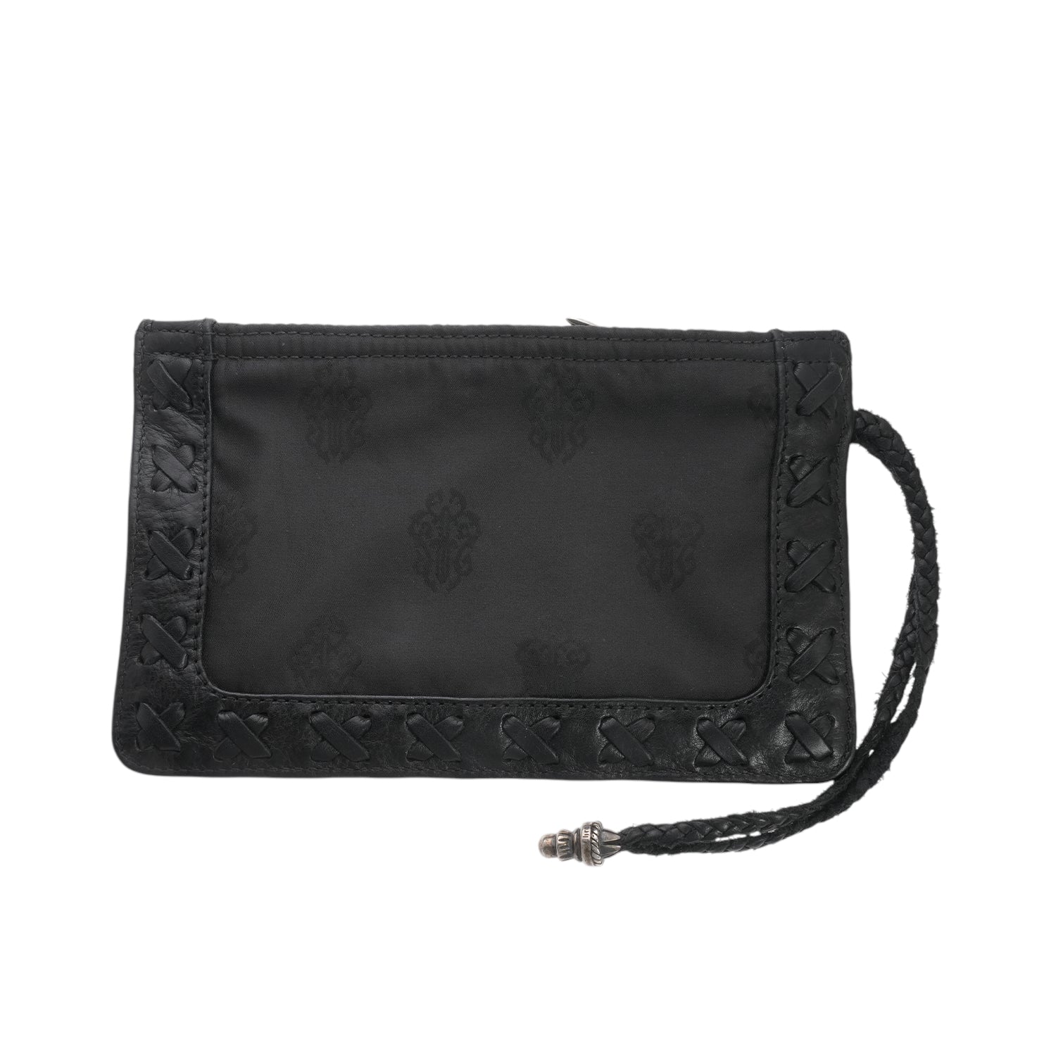 ストラップ付 レザー切り替えジップチェンジパース ZIP CHANGE WRISTLET 【レザーコインケース】