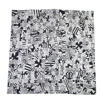 CH総柄シルク大判スカーフ【スカーフ】