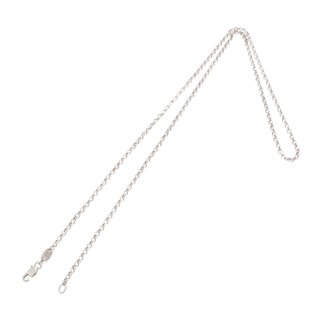 ロールチェーン 20インチ R20 NECK CHAIN 【シルバーネックレス チェーン】