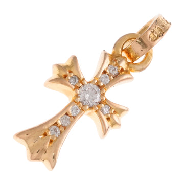 22K ベイビーファット PAVE DIA CRS BBYFAT 【ゴールドネックレストップ チャーム パヴェ ダイヤモンド】