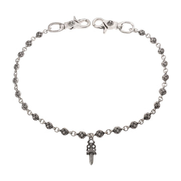 2クリップ No1 クロスボールチェーン wダガー 2CLIP No1 CROSS BALL CHAIN w DAGGER 【シルバーウォレットチェーン】