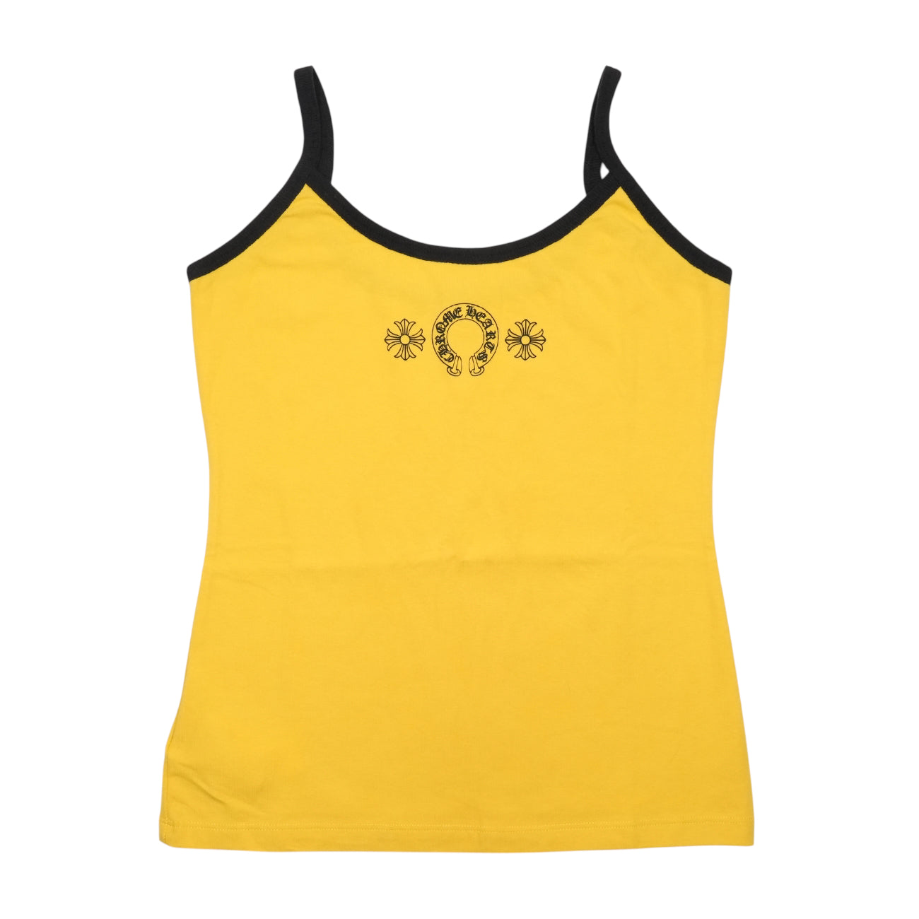 新品ホースシュープリント 【キャミソール】【イエロー】 SIZE:M