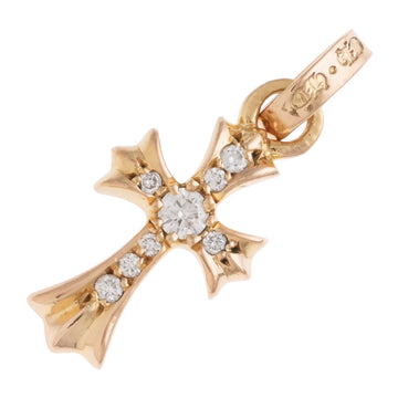 22K ベイビーファット PAVE DIA CRS BBYFAT 【ゴールドネックレストップ チャーム パヴェ ダイヤモンド】