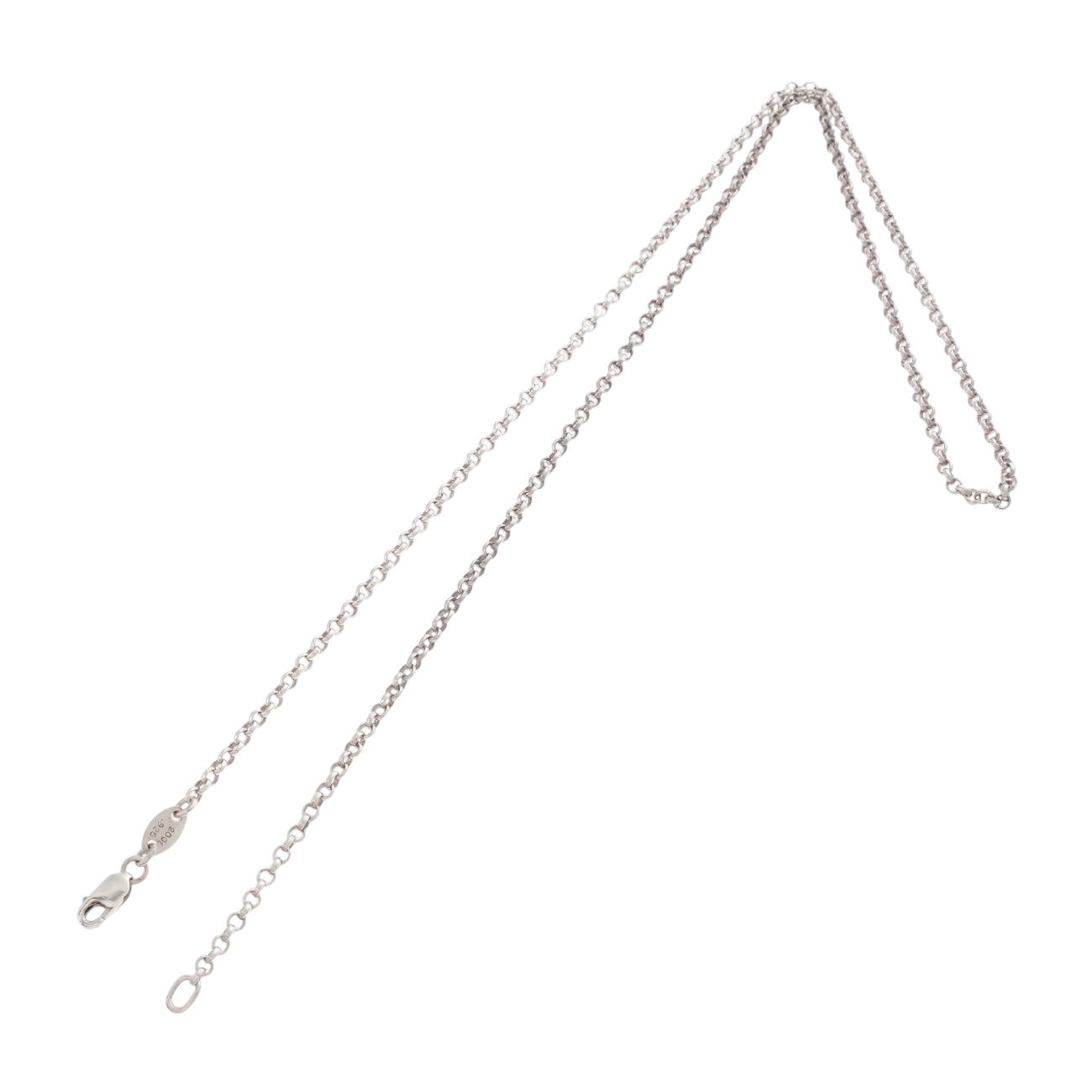 ロールチェーン 20インチ R20 NECK CHAIN 【シルバーネックレス チェーン】