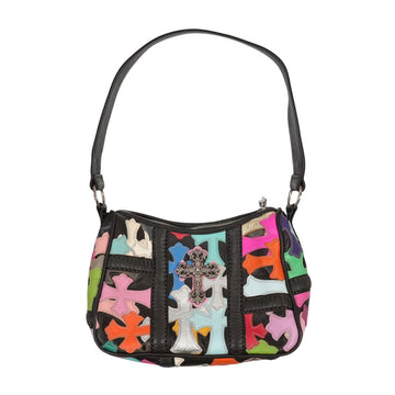 マルチクロスパッチ フィリグリー付きチキンナゲット MULTI FILIGREE CHICKEN NUGGET 【レザーハンドバッグ】