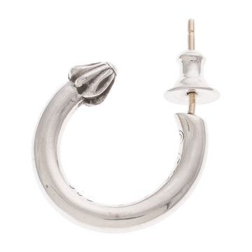 プレーンフープ PLAIN HOOP 【シルバーピアス】