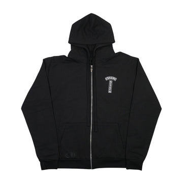バックUSAプリント 【ジップパーカー】【ブラック】 SIZE:L