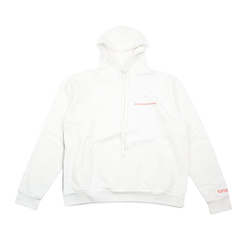 LLS HOODIE バックプリントプルオーバーパーカー M