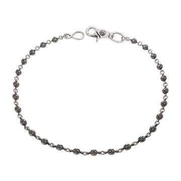 1クリップ No1 クロスボールチェーン ロング 1CLIP No1 CROSS BALL CHAIN LONG 【シルバーウォレットチェーン】