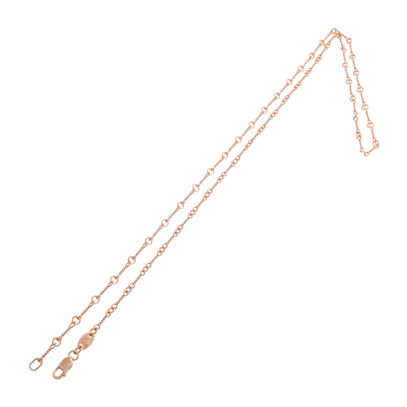 22K ツイストチェーン 20インチ T20 NECK CHAIN 【ゴールドネックレス チェーン】