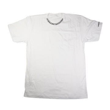 ネックロゴプリント 【Tシャツ】【ホワイト】【新品】 SIZE:M