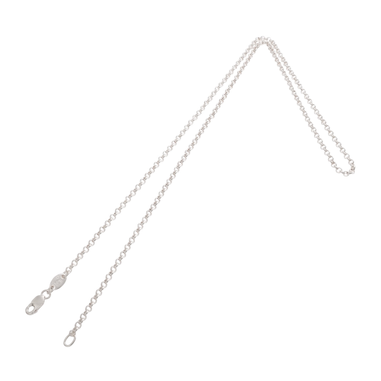 ロールチェーン 20インチ R20 NECK CHAIN 【シルバーネックレス チェーン】	インボイス付き