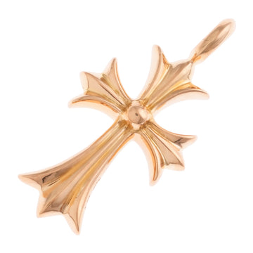 22K タイニーファットクロス PAVE DIA CRS F TINY 【ゴールドネックレストップ チャーム パヴェ ダイヤモンド】